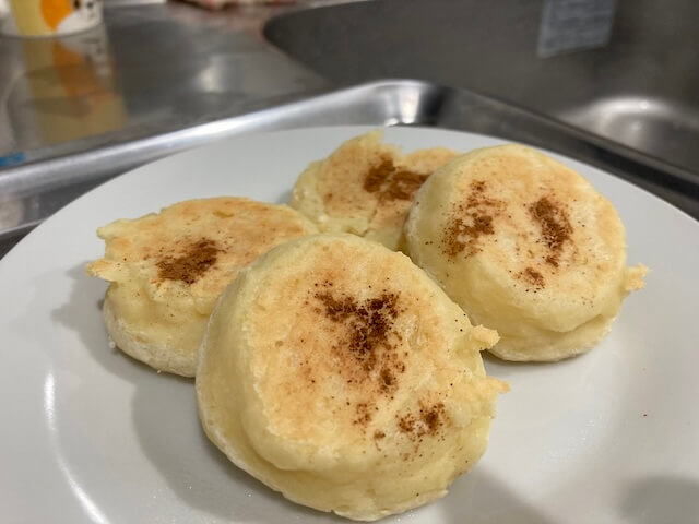 シナモン豆腐パン