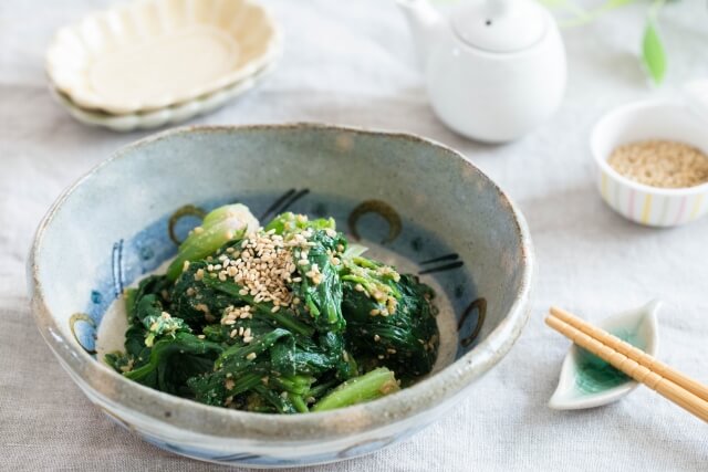 ほうれん草の胡麻和え