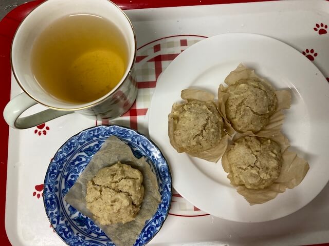 胡麻バナナマフィンが美味しい