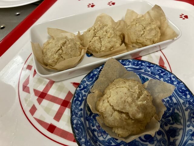 美味しい胡麻バナナマフィン
