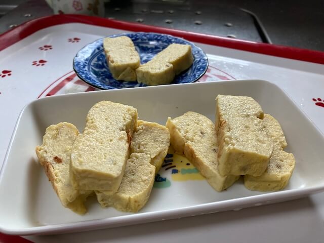 とっても美味しいバナナヨーグルトケーキ