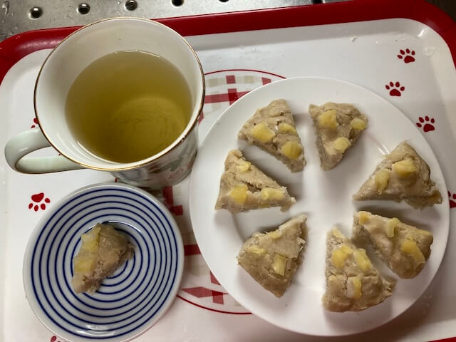 とっても美味しいリンゴそば粉ケーキ