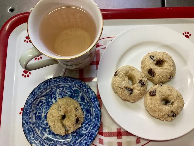 おから焼きドーナツがヘルシーで美味しい