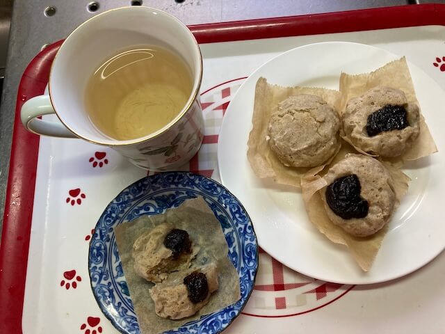 美味しいプルーンそば粉マフィン
