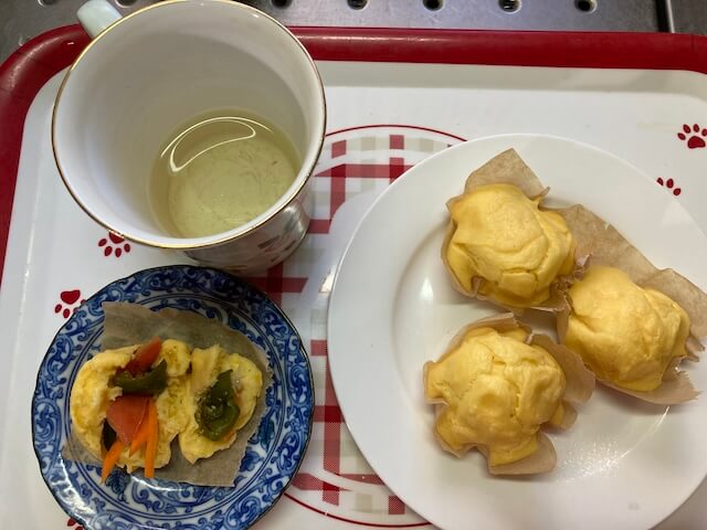 卵パンはヘルシーで美味しい