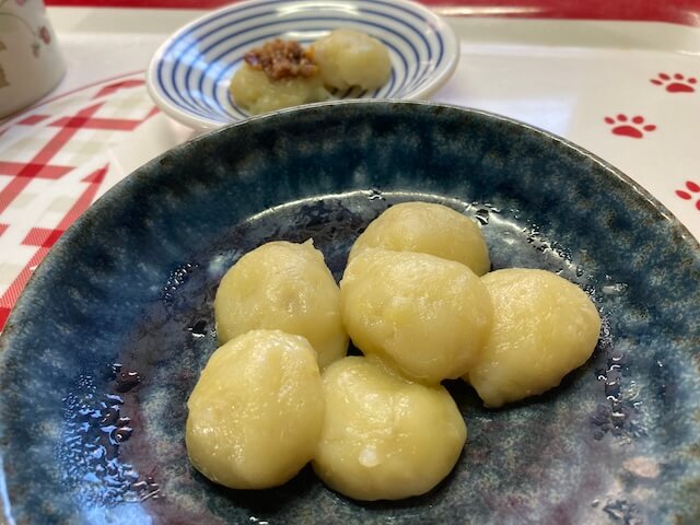美味しいさつまいも団子