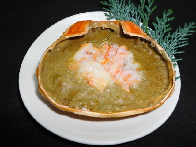 カニ味噌甲羅焼き