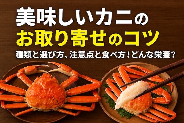 美味しいカニのお取り寄せのコツ