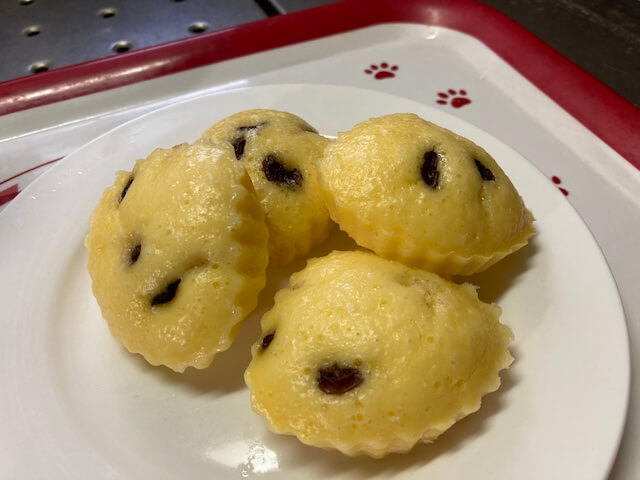 米粉卵蒸しパンが美味しい