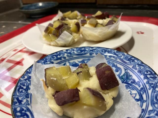 とっても美味しいさつまいもケーキ