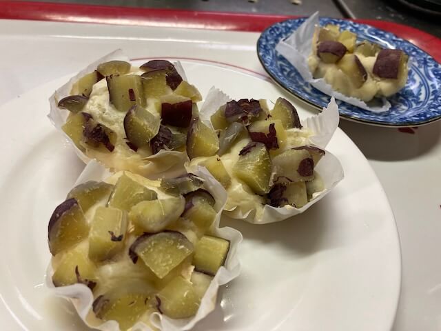 鬼まんじゅうみたいな美味しいさつまいもケーキ