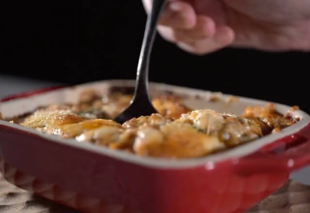 デリピックス冷凍弁当グラタン例