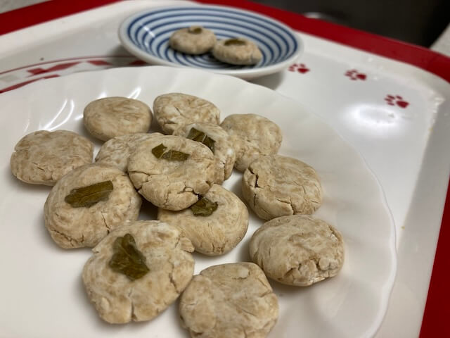 ハーブ胡麻クッキー