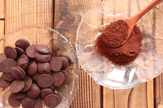 チョコレートとココア
