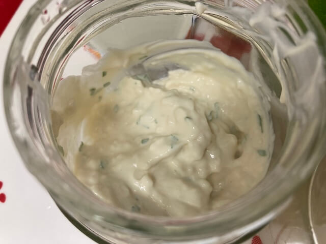ハーブ豆乳クリームチーズ完成