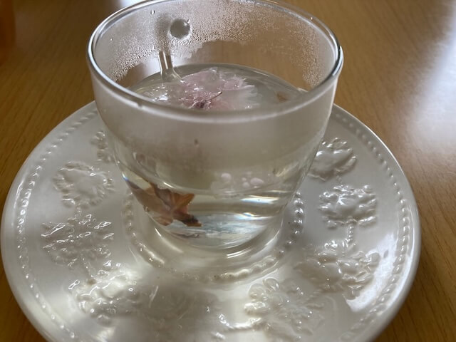美味しい桜茶