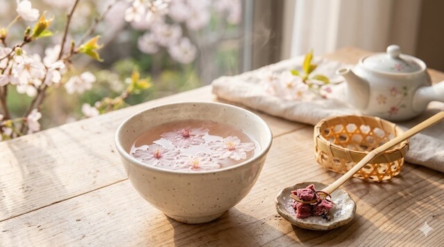 桜茶（桜湯）