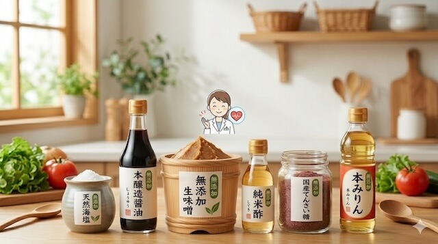 体に良い無添加調味料の選び方