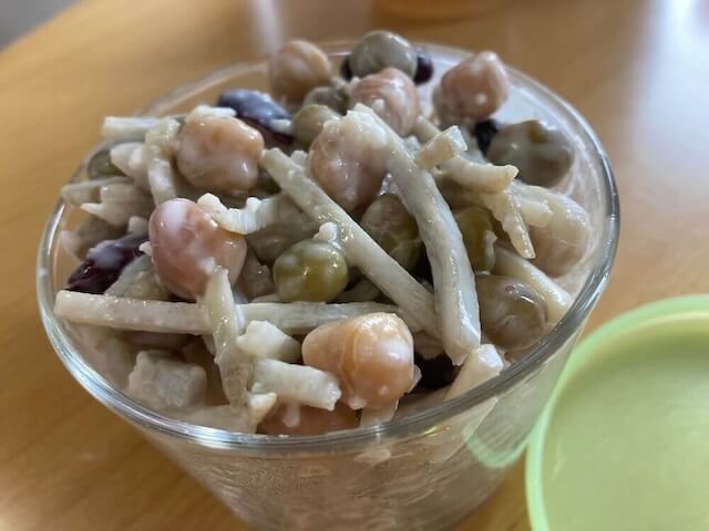 豆入りごぼうサラダ