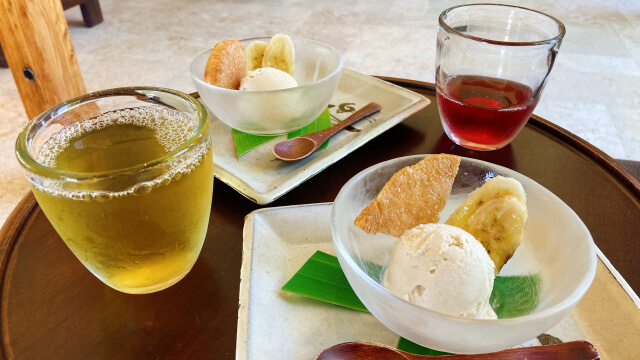 アイスや冷たいお茶