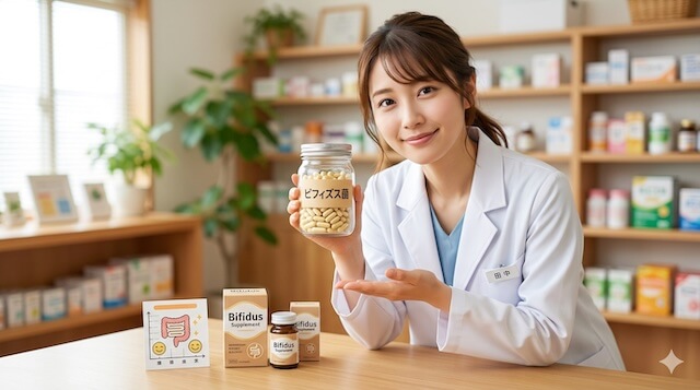 ビフィズス菌サプリで腸活