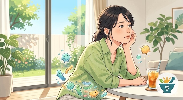 夏の疲れが取れない・・それ、腸のせいかも！