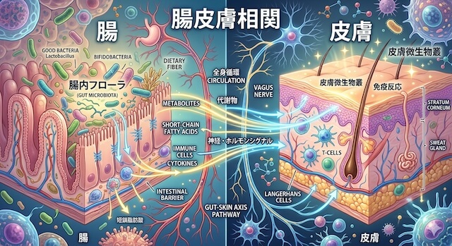 腸皮膚相関